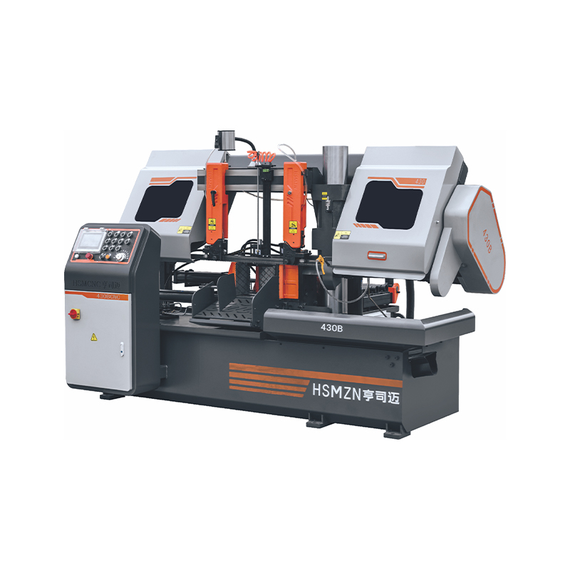 High-Efficiency CNC Horizontal Metal Band Saw Machine