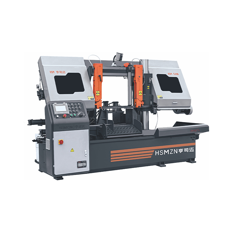 High-Efficiency CNC Horizontal Metal Band Saw Machine